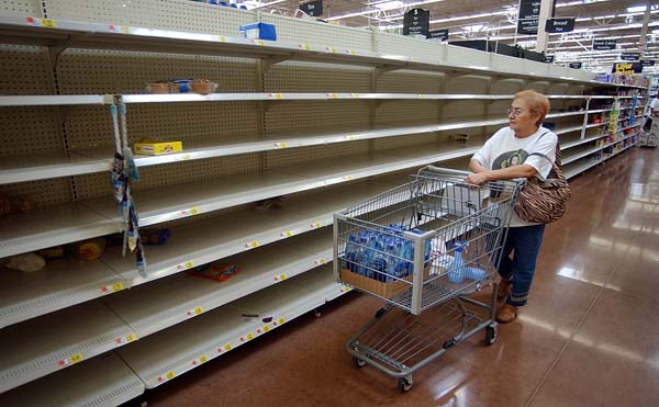 El desabastecimiento y la inflación profundizan la crisis en Venezuela.