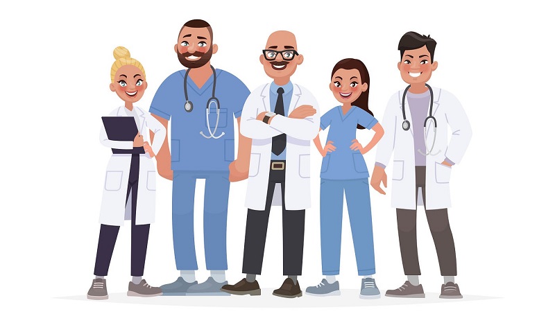 Equipos multidisciplinarios en salud.